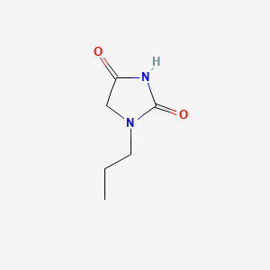 molecular formula C6H10N2O2 B12658163 1-Propylimidazolidine-2,4-dione CAS No. 85391-24-8