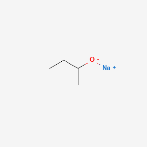 molecular formula C4H9NaO B12658203 Sodium butan-2-olate CAS No. 7726-51-4