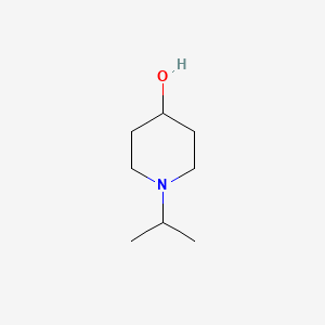 molecular formula C8H17NO B1265821 1-异丙基哌啶-4-醇 CAS No. 5570-78-5