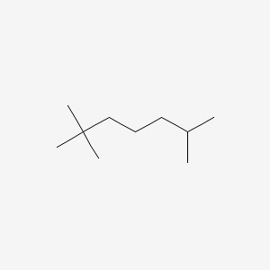 molecular formula C10H22 B12658229 2,2,6-Trimethylheptane CAS No. 1190-83-6