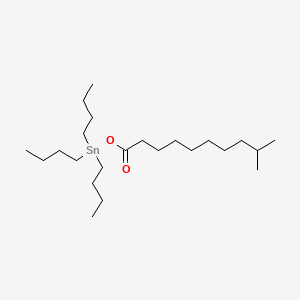 molecular formula C23H48O2Sn B12658239 Tributyl(isoundecanoyloxy)stannane CAS No. 93893-98-2