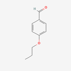 molecular formula C10H12O2 B1265824 4-丙氧基苯甲醛 CAS No. 5736-85-6