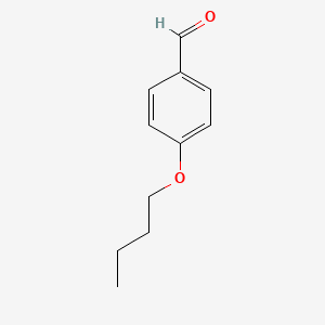 molecular formula C11H14O2 B1265825 4-Butoxybenzaldehyde CAS No. 5736-88-9