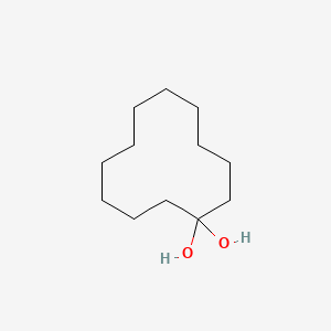 molecular formula C12H24O2 B12658253 Cyclododecanediol CAS No. 29996-45-0