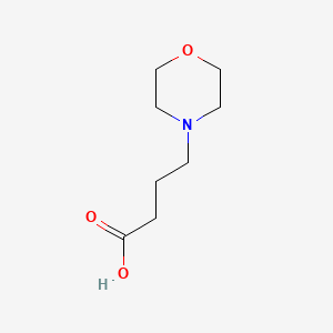 molecular formula C8H15NO3 B1265829 4-Morpholinobutanoic acid CAS No. 5807-09-0