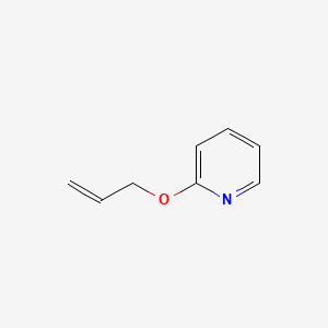 molecular formula C8H9NO B1265830 Allyl 2-pyridyl ether CAS No. 5831-77-6
