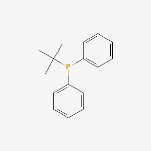 molecular formula C16H19P B1265831 tert-Butyldiphenylphosphine CAS No. 6002-34-2