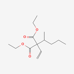 molecular formula C14H24O4 B12658322 Diethyl (1-methylbutyl)vinylmalonate CAS No. 84100-22-1