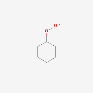 molecular formula C6H11O2 B12658333 Cyclohexyldioxy CAS No. 2143-59-1