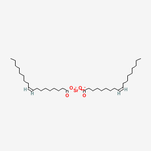 molecular formula C36H66O4Sr B12658374 Strontium dioleate CAS No. 59039-08-6