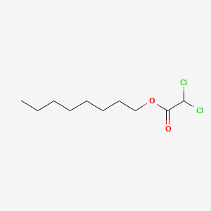 molecular formula C10H18Cl2O2 B12658380 Octyl dichloroacetate CAS No. 83004-98-2