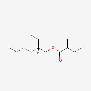molecular formula C13H26O2 B12658381 2-Ethylhexyl 2-methylbutyrate CAS No. 94200-09-6