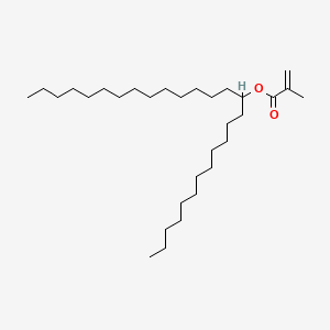 molecular formula C31H60O2 B12658485 Dodecylpentadecyl methacrylate CAS No. 94248-42-7