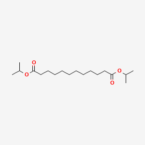 molecular formula C18H34O4 B12658505 Diisopropyl dodecanedioate CAS No. 61635-55-0