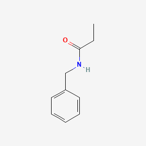 molecular formula C10H13NO B1265853 N-苄基丙酰胺 CAS No. 10264-12-7