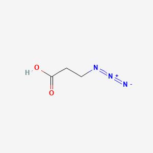 molecular formula C3H5N3O2 B1265857 3-Azidopropanoic acid CAS No. 18523-47-2