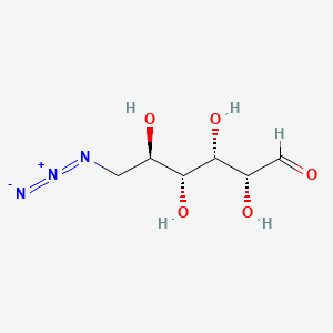 molecular formula C6H11N3O5 B1265858 6-Azido-6-deoxy-D-glucose CAS No. 20847-05-6