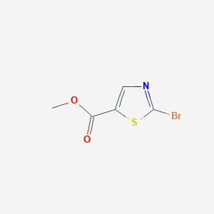 molecular formula C5H4BrNO2S B126586 Methyl 2-bromothiazole-5-carboxylate CAS No. 54045-74-8