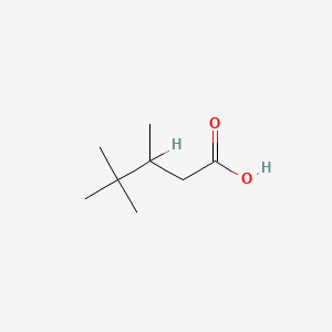molecular formula C8H16O2 B1265860 3,4,4-Trimethylpentanoic acid CAS No. 75177-71-8