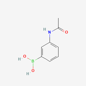 molecular formula C8H10BNO3 B1265862 3-Acetamidophenylboronic acid CAS No. 78887-39-5