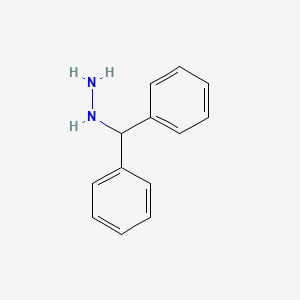 molecular formula C13H14N2 B1265863 Benzhydryl-hydrazine CAS No. 61765-84-2