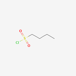 molecular formula C4H9ClO2S B1265866 1-Butanesulfonyl chloride CAS No. 2386-60-9