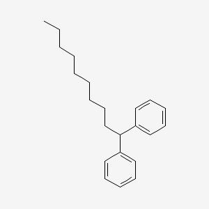 molecular formula C22H30 B12658668 Diphenyldecane CAS No. 97392-72-8