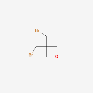 molecular formula C5H8Br2O B1265868 3,3-Bis(bromomethyl)oxetane CAS No. 2402-83-7