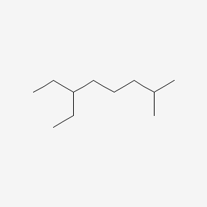 molecular formula C11H24 B12658680 6-Ethyl-2-methyloctane CAS No. 62016-19-7