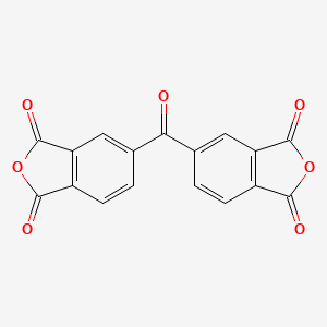 molecular formula C17H6O7 B1265871 4,4'-Carbonyldiphthalic anhydride CAS No. 2421-28-5