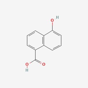 molecular formula C11H8O3 B1265872 5-Hydroxy-1-naphthoic acid CAS No. 2437-16-3