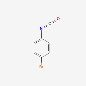 molecular formula C7H4BrNO B1265873 4-Bromophenyl isocyanate CAS No. 2493-02-9