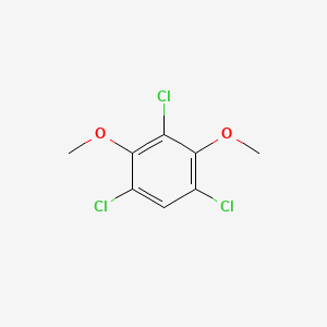 molecular formula C8H7Cl3O2 B12658734 2,4-Dimethoxy-1,3,5-trichlorobenzene CAS No. 102312-34-5