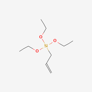 molecular formula C9H20O3Si B1265875 烯丙基三乙氧基硅烷 CAS No. 2550-04-1