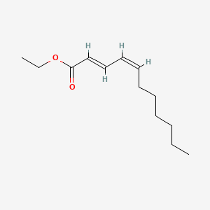 molecular formula C13H22O2 B12658756 Ethyl (2E,4Z)-undeca-2,4-dienoate CAS No. 39924-40-8