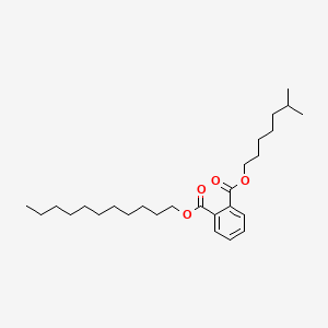 molecular formula C27H44O4 B12658760 Isooctyl undecyl phthalate CAS No. 96507-84-5