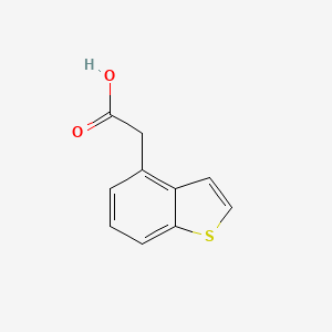 molecular formula C10H8O2S B1265879 Benzo[b]thiophene-4-acetic acid CAS No. 2635-75-8
