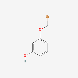 molecular formula C7H7BrO2 B12658804 3-Bromomethoxyphenol CAS No. 71411-97-7