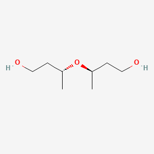 molecular formula C8H18O3 B12658822 (R*,R*)-(1)-3,3'-Oxydibutanol CAS No. 94109-65-6
