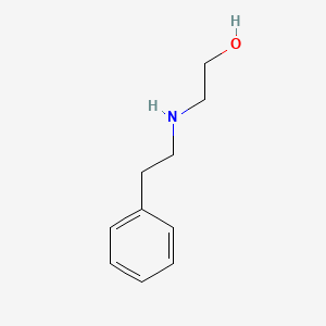 molecular formula C10H15NO B1265884 乙醇，2-(苯乙氨基)- CAS No. 2842-37-7