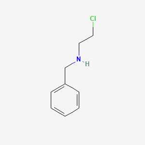 molecular formula C9H12ClN B1265888 N-苄基-N-(2-氯乙基)胺 CAS No. 42074-16-8