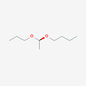 molecular formula C9H20O2 B12658967 1-(1-Propoxyethoxy)butane CAS No. 38829-21-9
