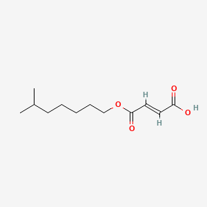 molecular formula C12H20O4 B12658977 Isooctyl hydrogen 2-butenedioate CAS No. 93858-88-9