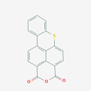 molecular formula C18H8O3S B1265898 Benzothioxanthene dicarboxylic anhydride CAS No. 14121-49-4