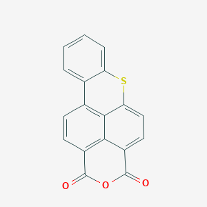 molecular formula C18H8O3S B1265898 1H,3H-Thioxantheno[2,1,9-def]-2-benzopyran-1,3-dione CAS No. 14121-49-4