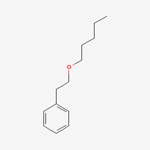 molecular formula C13H20O B12659030 (2-(Pentyloxy)ethyl)benzene CAS No. 93804-60-5