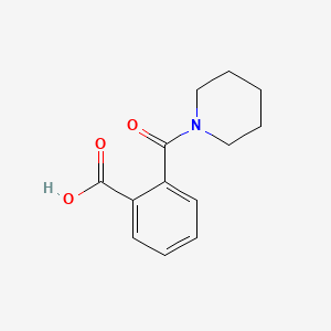 molecular formula C13H15NO3 B1265904 2-(piperidin-1-ylcarbonyl)benzoic acid CAS No. 20320-44-9