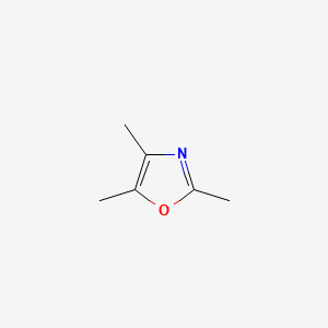 molecular formula C6H9NO B1265906 2,4,5-Trimethyloxazole CAS No. 20662-84-4