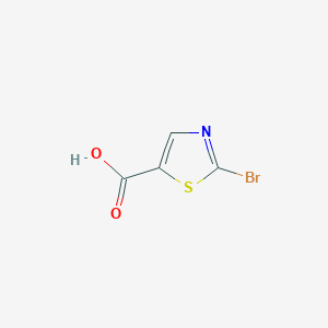 molecular formula C4H2BrNO2S B126591 2-Bromothiazole-5-carboxylic acid CAS No. 54045-76-0