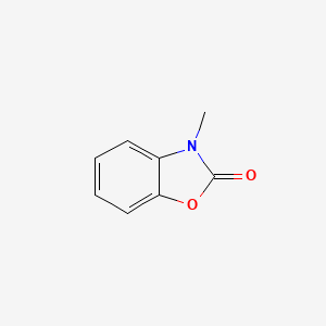 molecular formula C8H7NO2 B1265911 3-甲基-2-苯并噁唑酮 CAS No. 21892-80-8